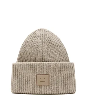 Acne Studios リブ編みパッチビーニー - サムネイル1