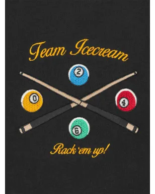 ICECREAM クルーネックTシャツ ブラック - サムネイル3