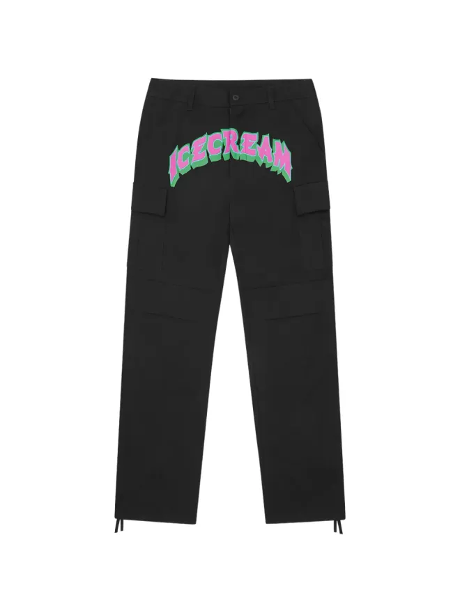 ICECREAM ICECREAM pocket trousers - Blackの商品画像