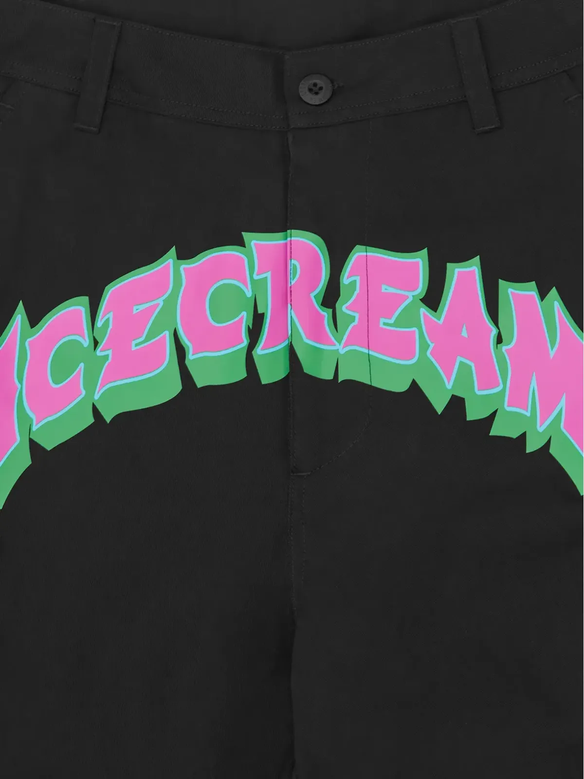 ICECREAM pocket trousers - Black - 画像3