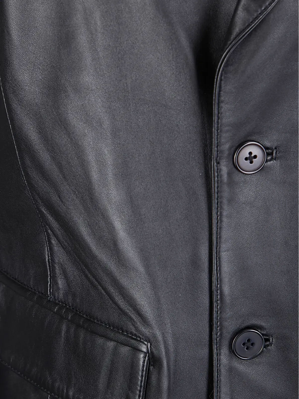 DEADWOOD Stanley leather blazer - 画像3