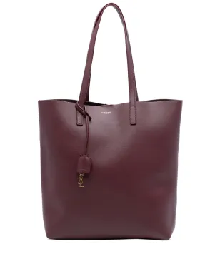 Saint Laurent Pre-Owned North South Leather Shopping トートバッグ - レッド - サムネイル1