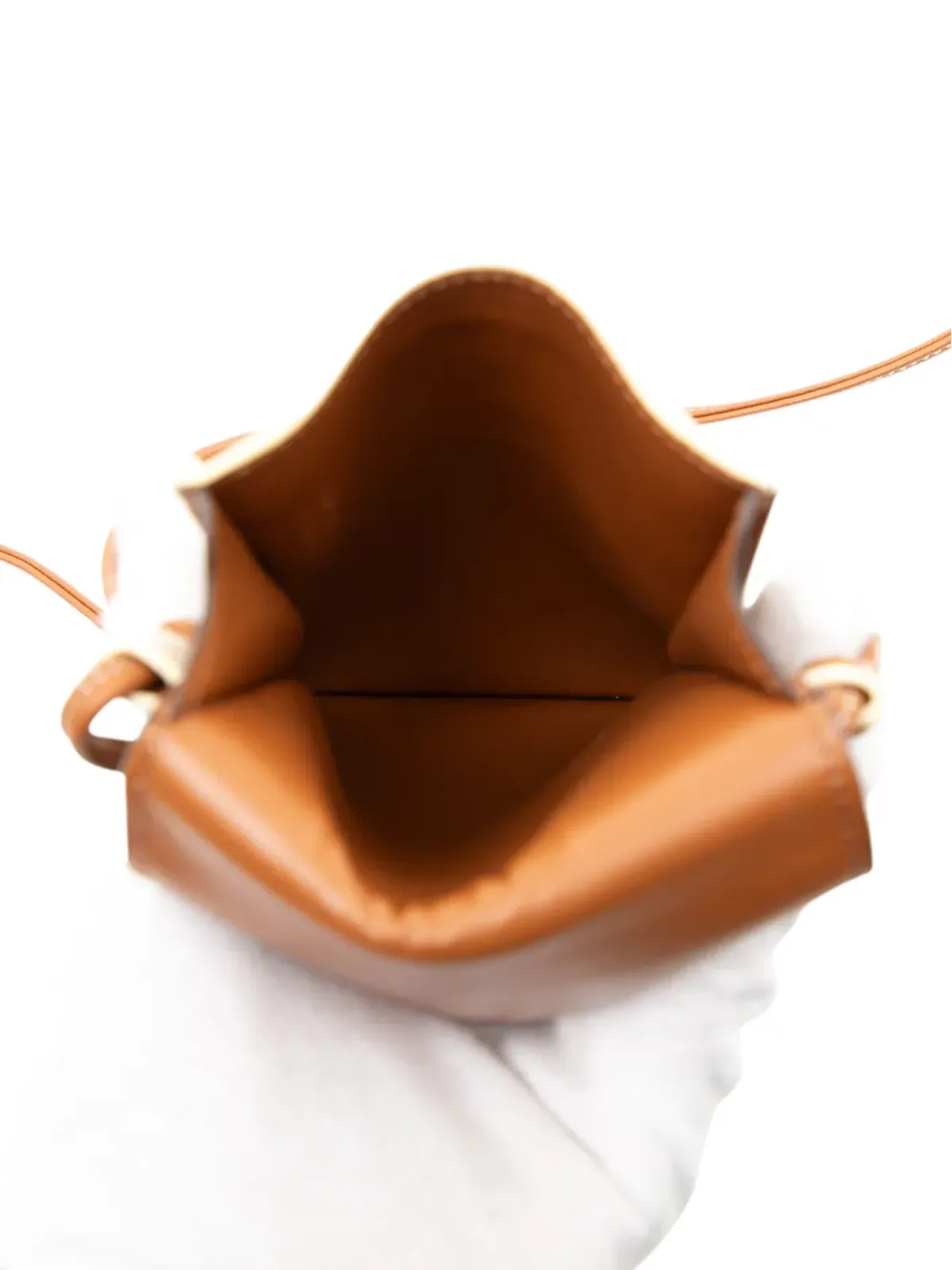 Celine Pre-Owned Triomphe コーティングキャンバス フォンポーチ付き フラップ クロスボディバッグ - Brown - 画像5
