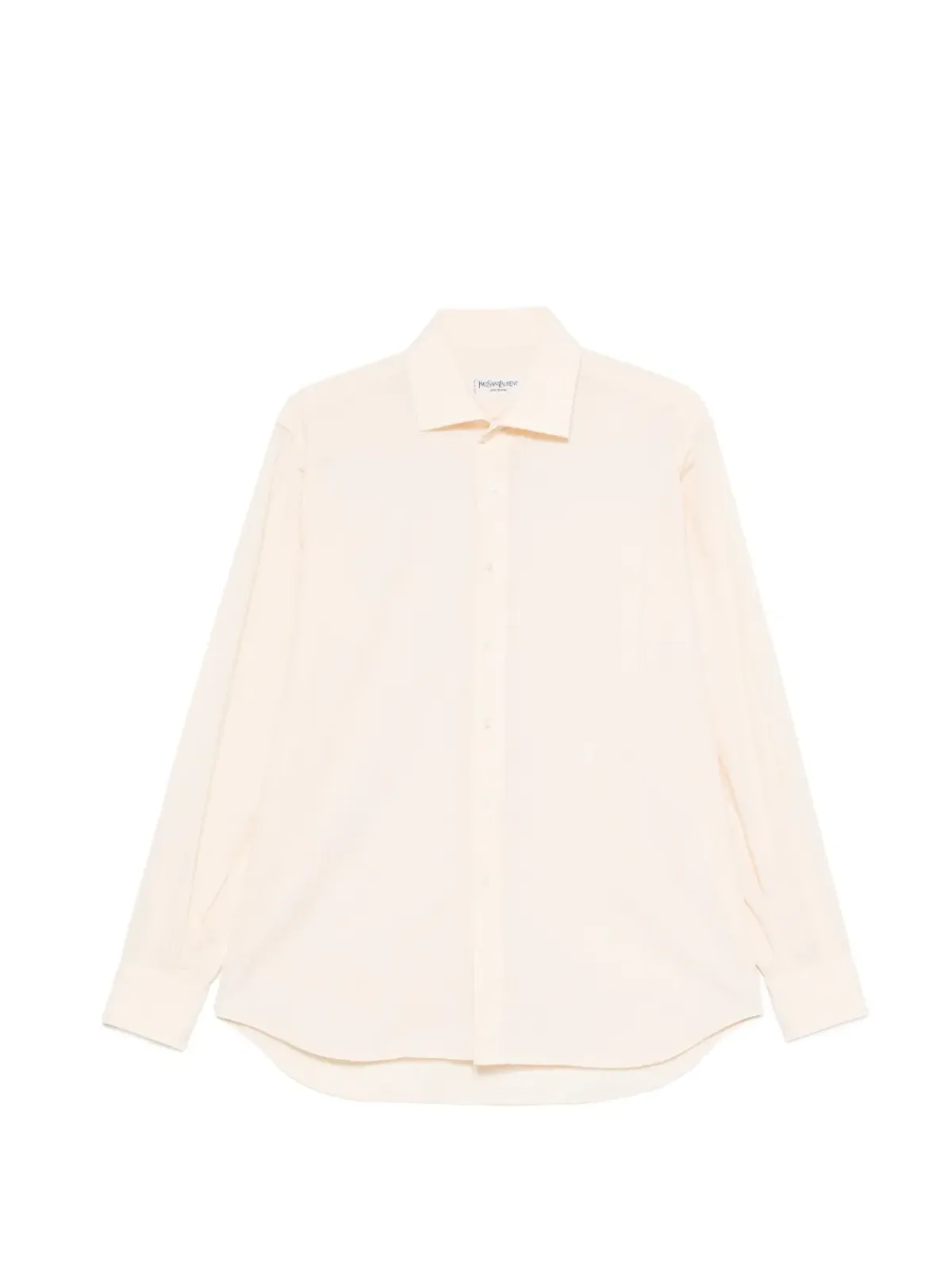 Saint Laurent Pre-Owned 2000s cotton shirt - Neutrals - 画像1