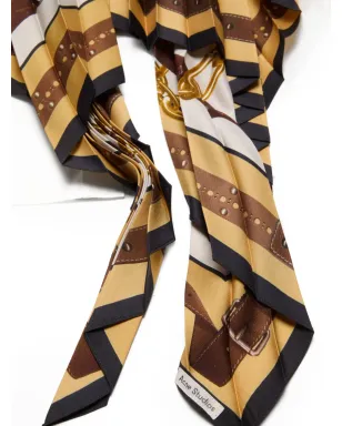 Acne Studios スカーフ付きミニシャツドレス - サムネイル3