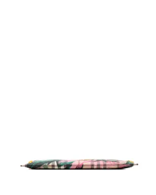 Burberry Pre-Owned ヘイマーケットチェック コーテッドキャンバス フローラルプリント クロスボディバッグ - サムネイル4
