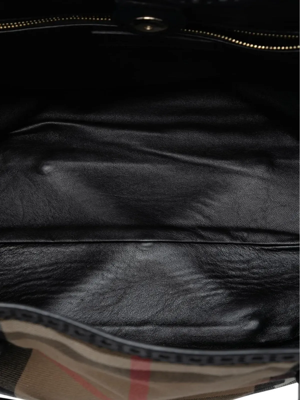 Burberry Pre-Owned 小型ハウスチェック キャンバス ブライドル Salisbury トートバッグ - ブラウン - 画像5
