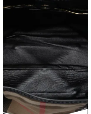 Burberry Pre-Owned 小型ハウスチェック キャンバス ブライドル Salisbury トートバッグ - ブラウン - サムネイル5