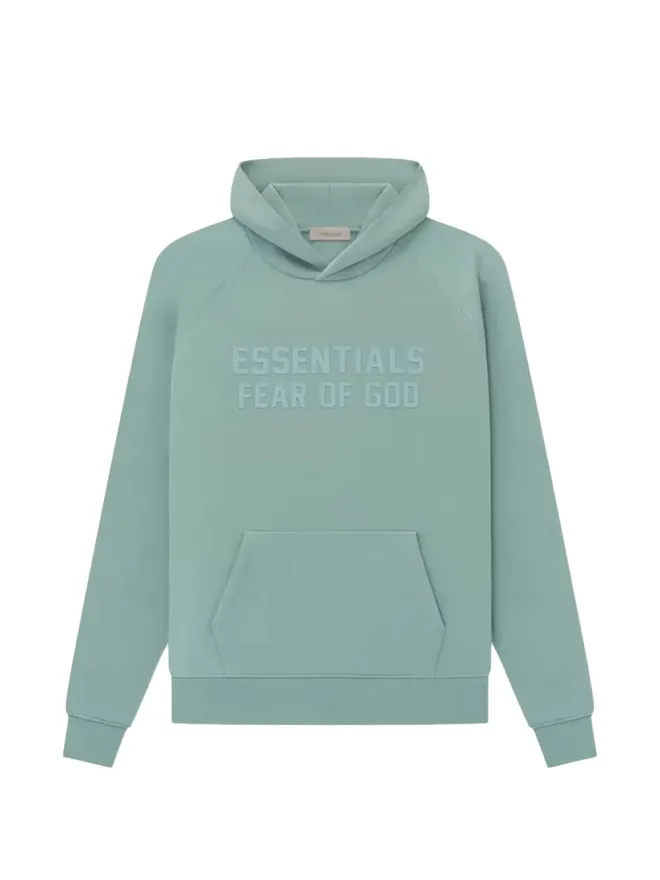 Fear of God ESSENTIALS FEAR OF GOD ESSENTIALS エンボス加工フーディ - グリーンの商品画像