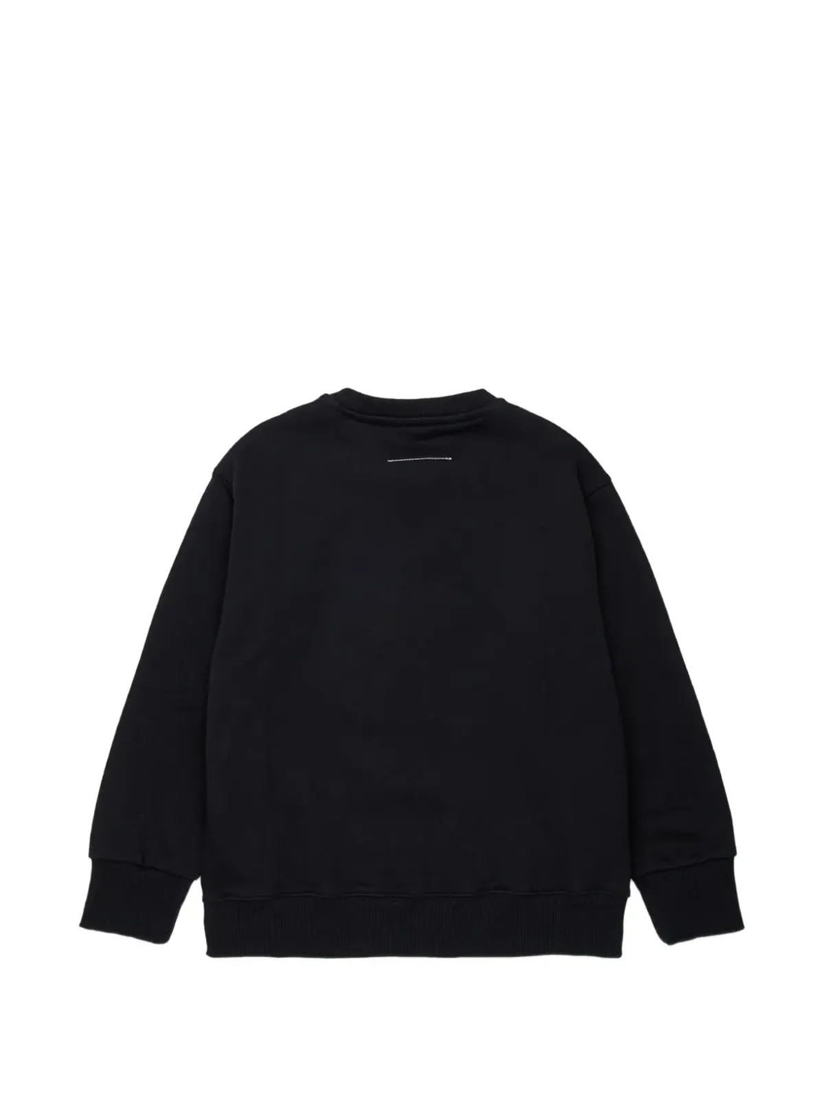 MM6 Maison Margiela Kids ロゴパッチ コットン スウェットシャツ - 画像2