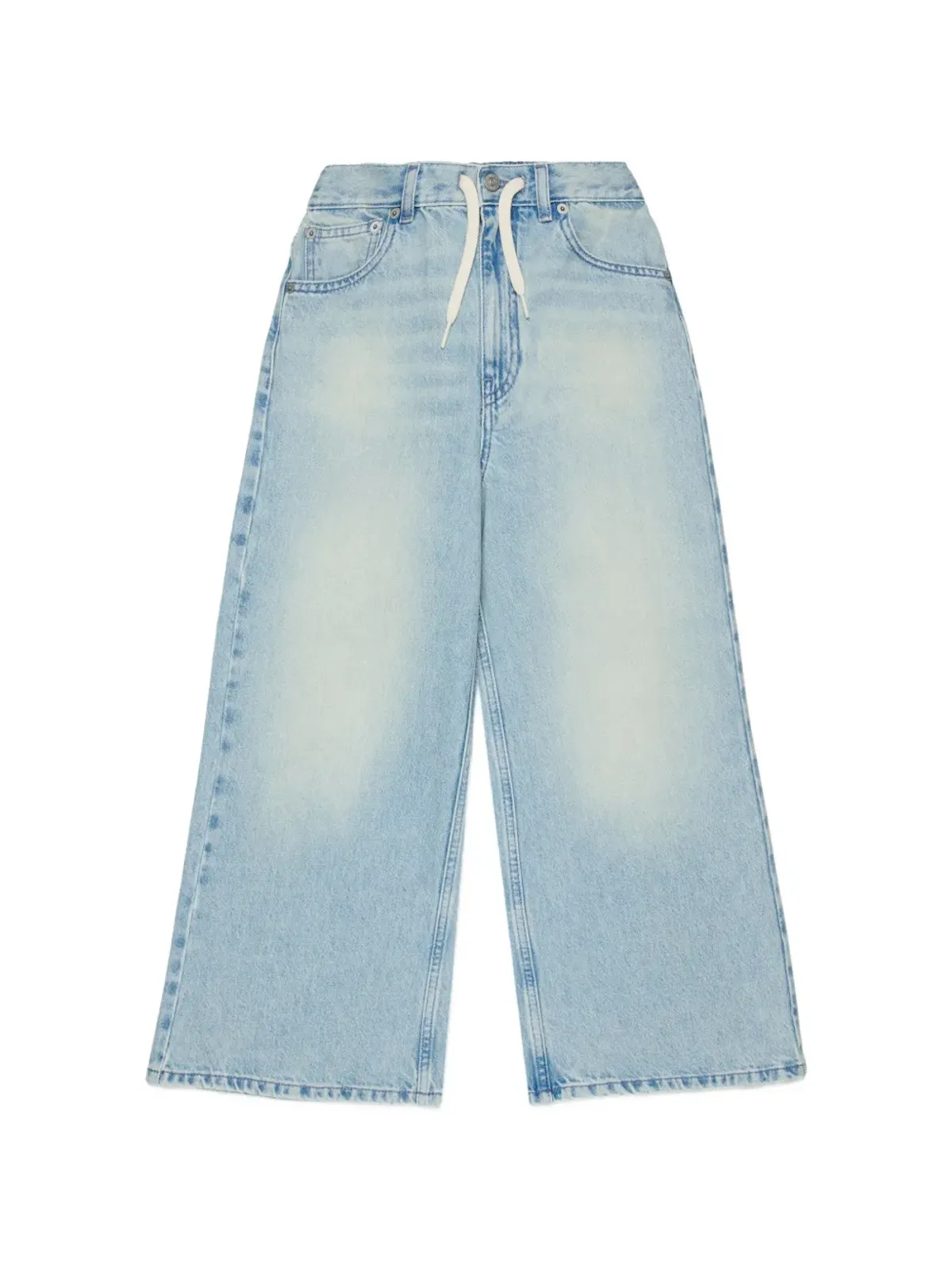 MM6 Maison Margiela Kids ドローストリングジーンズ - 画像1