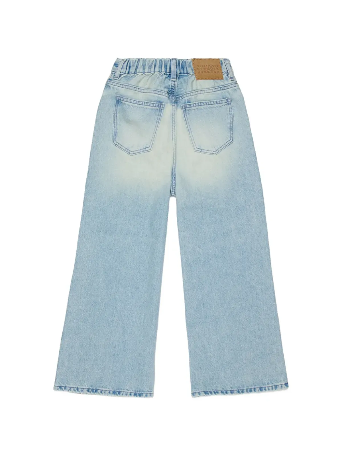 MM6 Maison Margiela Kids ドローストリングジーンズ - 画像2