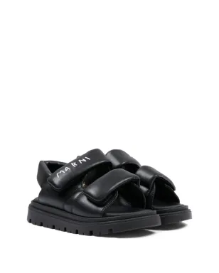 Marni Kids パッド入りストラップサンダル - サムネイル1