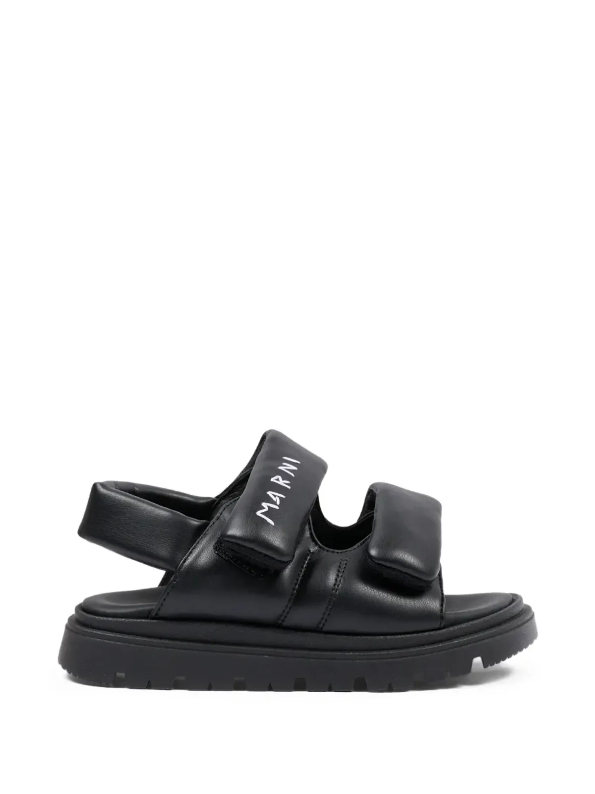 Marni Kids パッド入りストラップサンダル - 画像2
