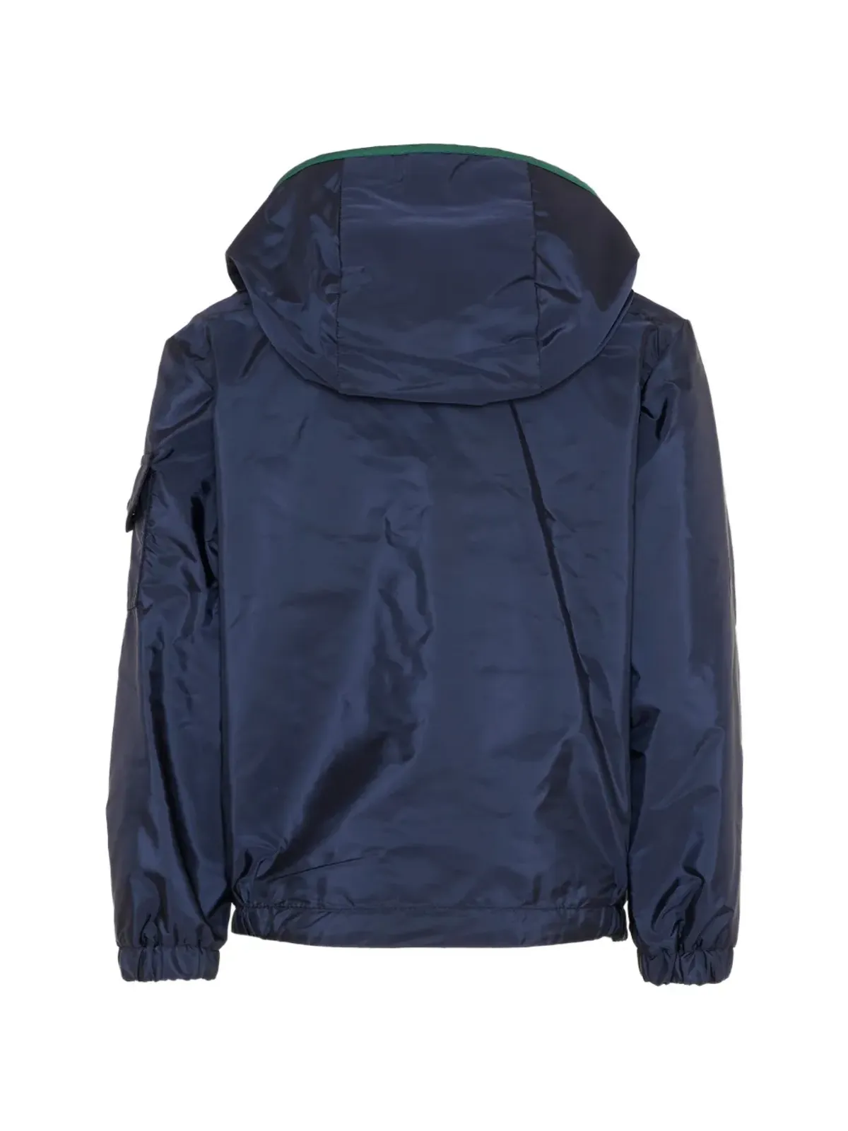 Moncler Enfant フード付きレインウェアジャケット - 画像2