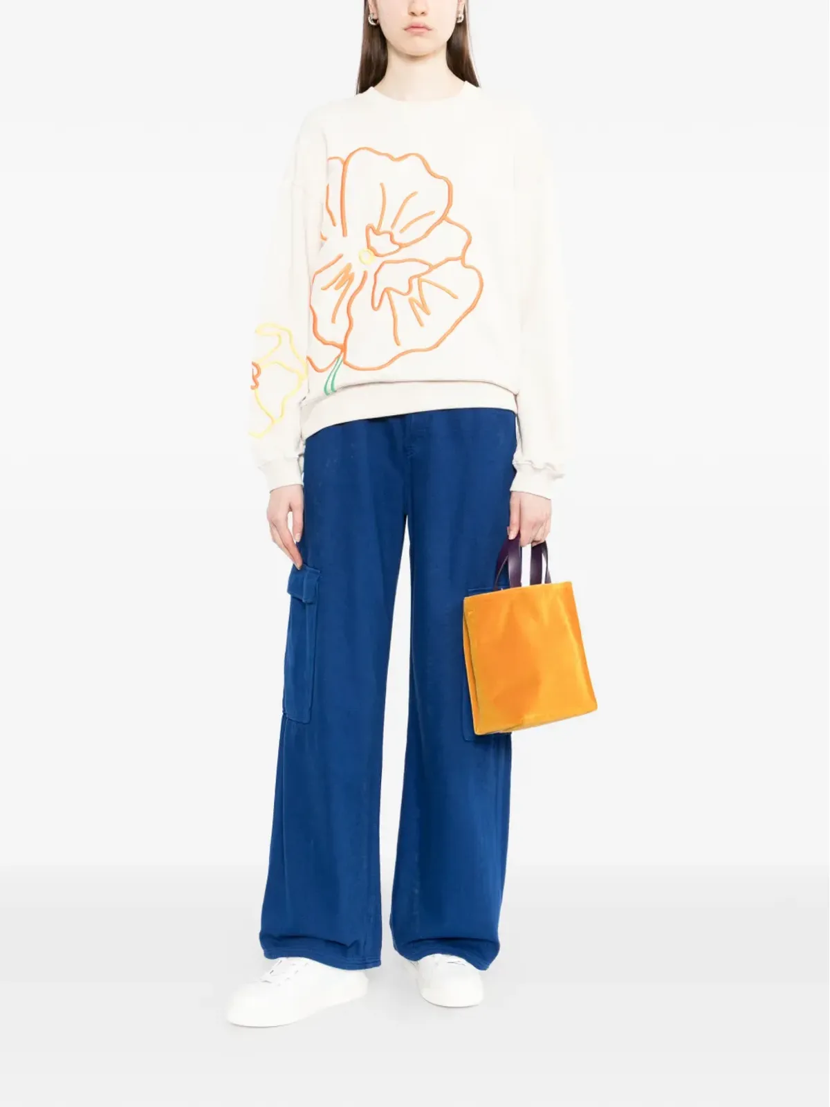 Mira Mikati 花柄刺繍スウェット - 画像2