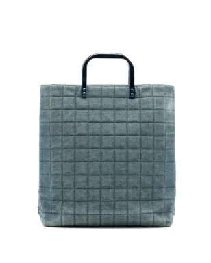 CHANEL Pre-Owned 2000-2002 CC チョコレートバー デニム トートバッグ - サムネイル1
