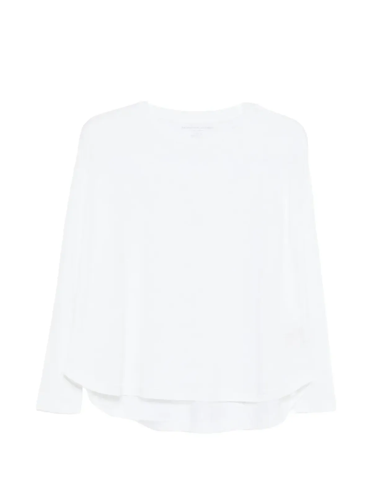 Majestic Filatures curved-hem T-shirt - 画像1