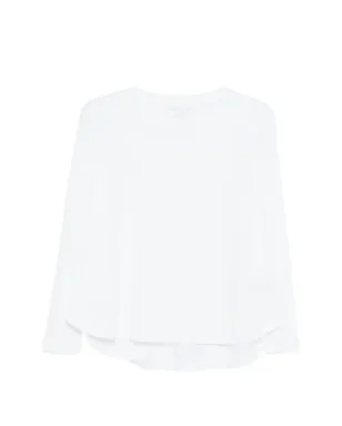 Majestic Filatures curved-hem T-shirt - サムネイル1