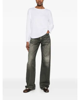 Majestic Filatures curved-hem T-shirt - サムネイル2