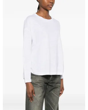 Majestic Filatures curved-hem T-shirt - サムネイル3