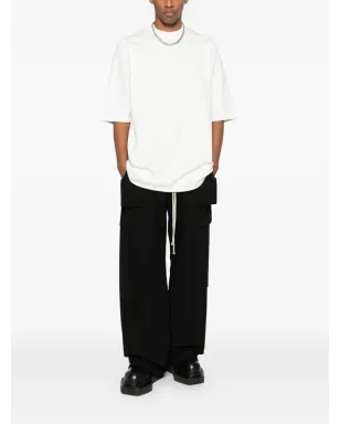 Rick Owens DRKSHDW ドローストリングコットンパンツ - ブラック - サムネイル2