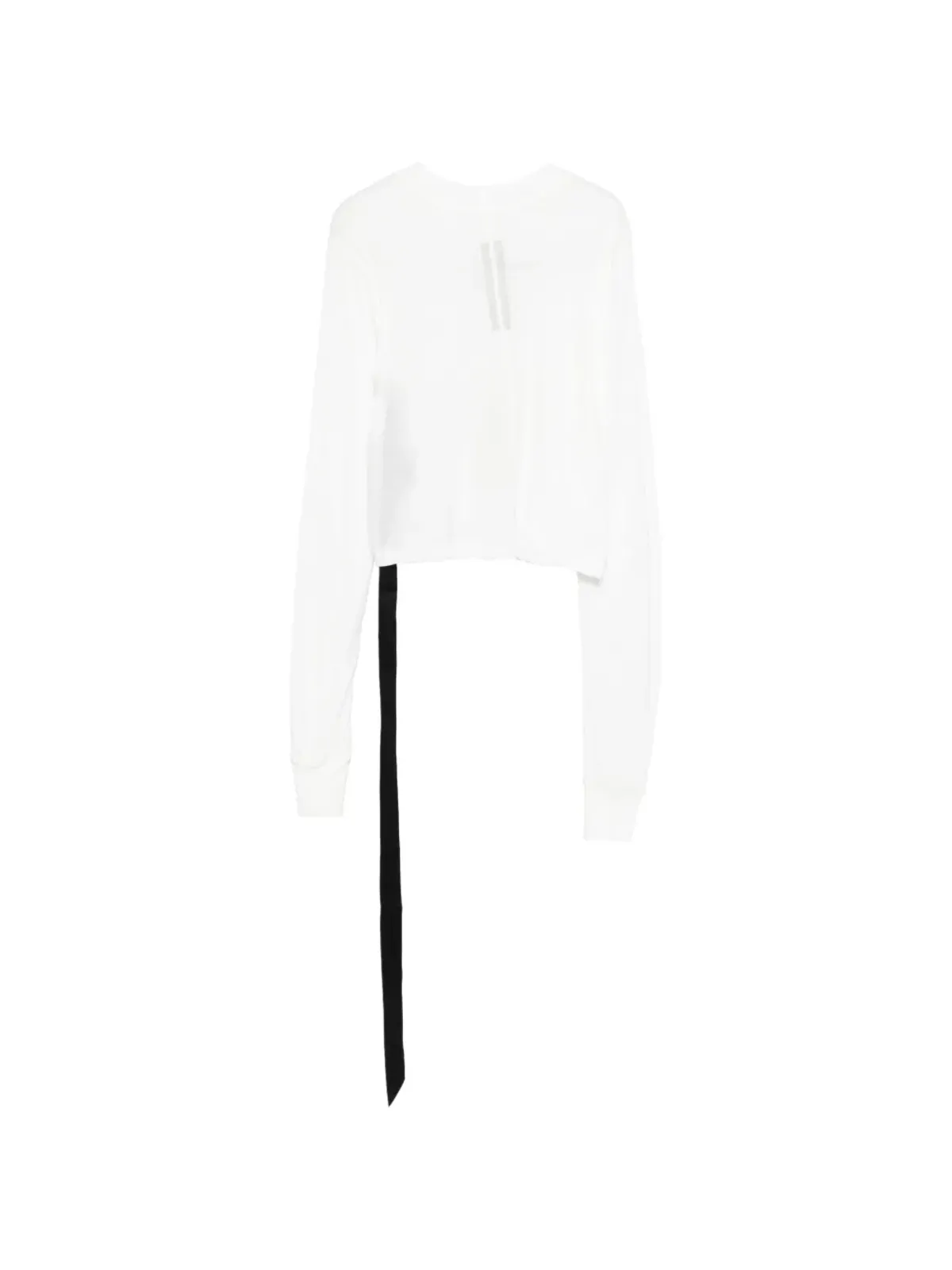 Rick Owens DRKSHDW ribbon-detail T-shirt - White - 画像2