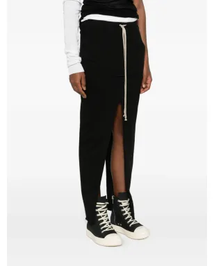Rick Owens DRKSHDW sliced pillar maxi skirt - Black - サムネイル3