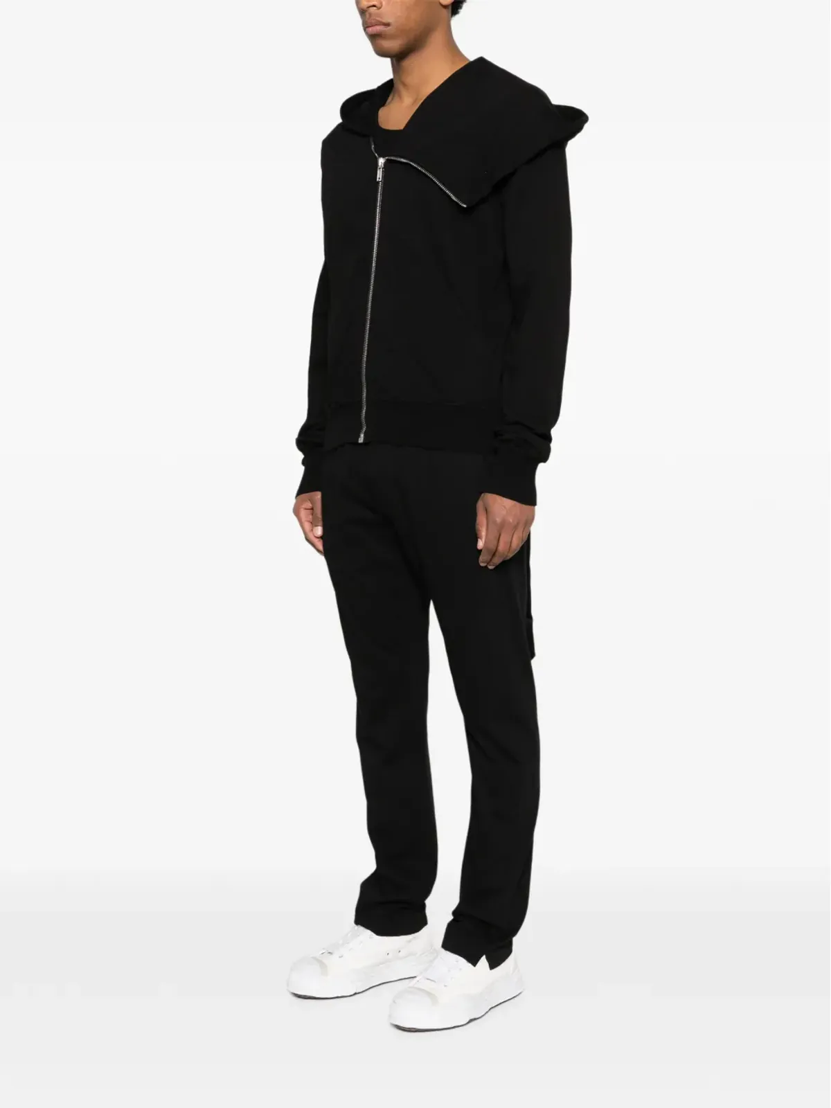 Rick Owens DRKSHDW フード付き長袖パーカー - 画像3