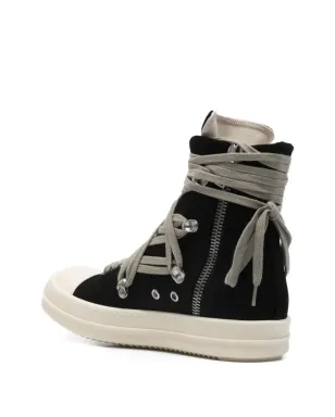 Rick Owens DRKSHDW アイレット付きレースアップスニーカー - サムネイル3