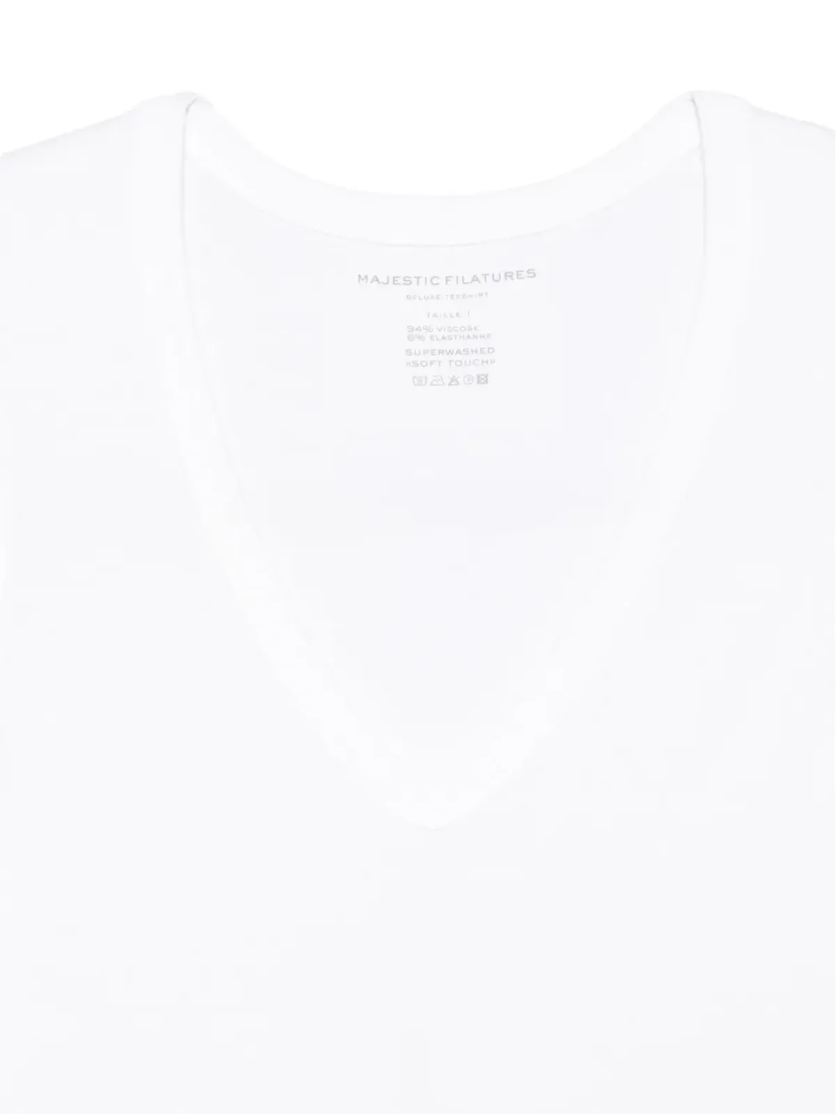 Majestic Filatures Vネックトップス - 画像3