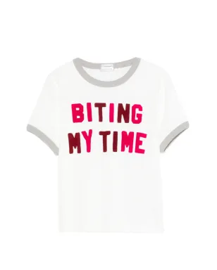 MOTHER The Itty Bitty Ringer letter-print T-shirt - サムネイル1