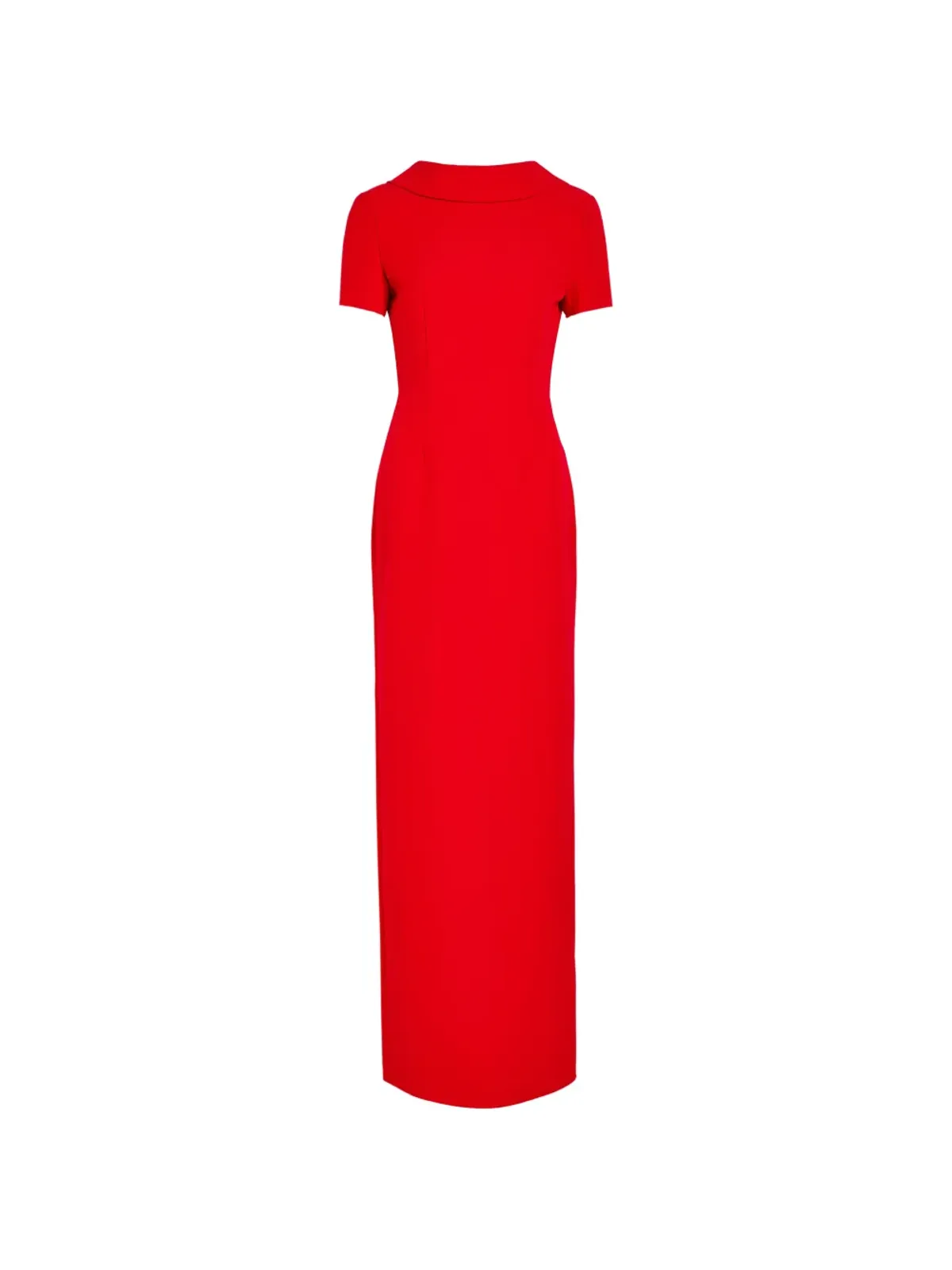 Roland Mouret 半袖クレープ生地マキシドレス - 画像1