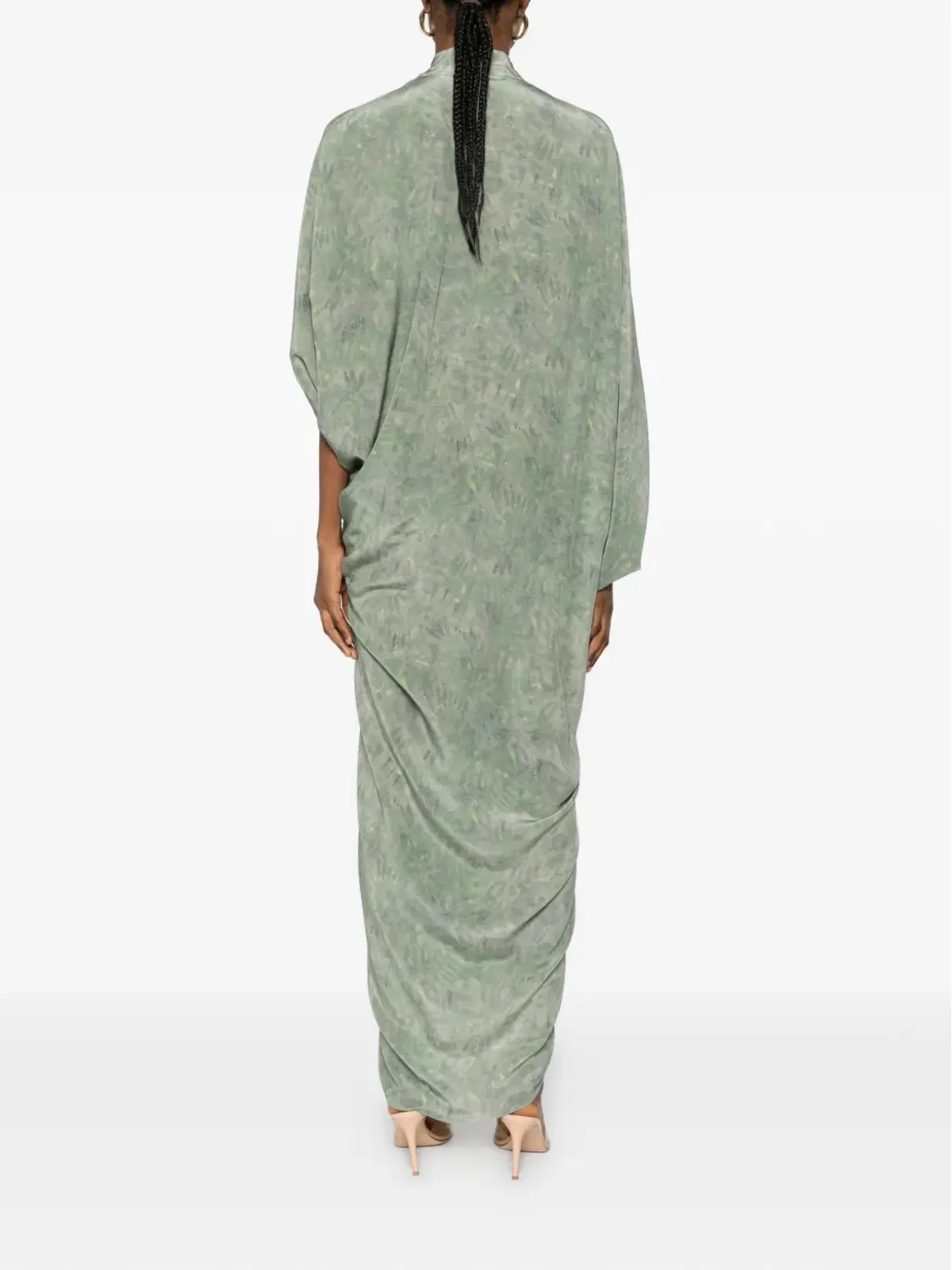 Cortana Mayu maxi dress - Green - 画像4