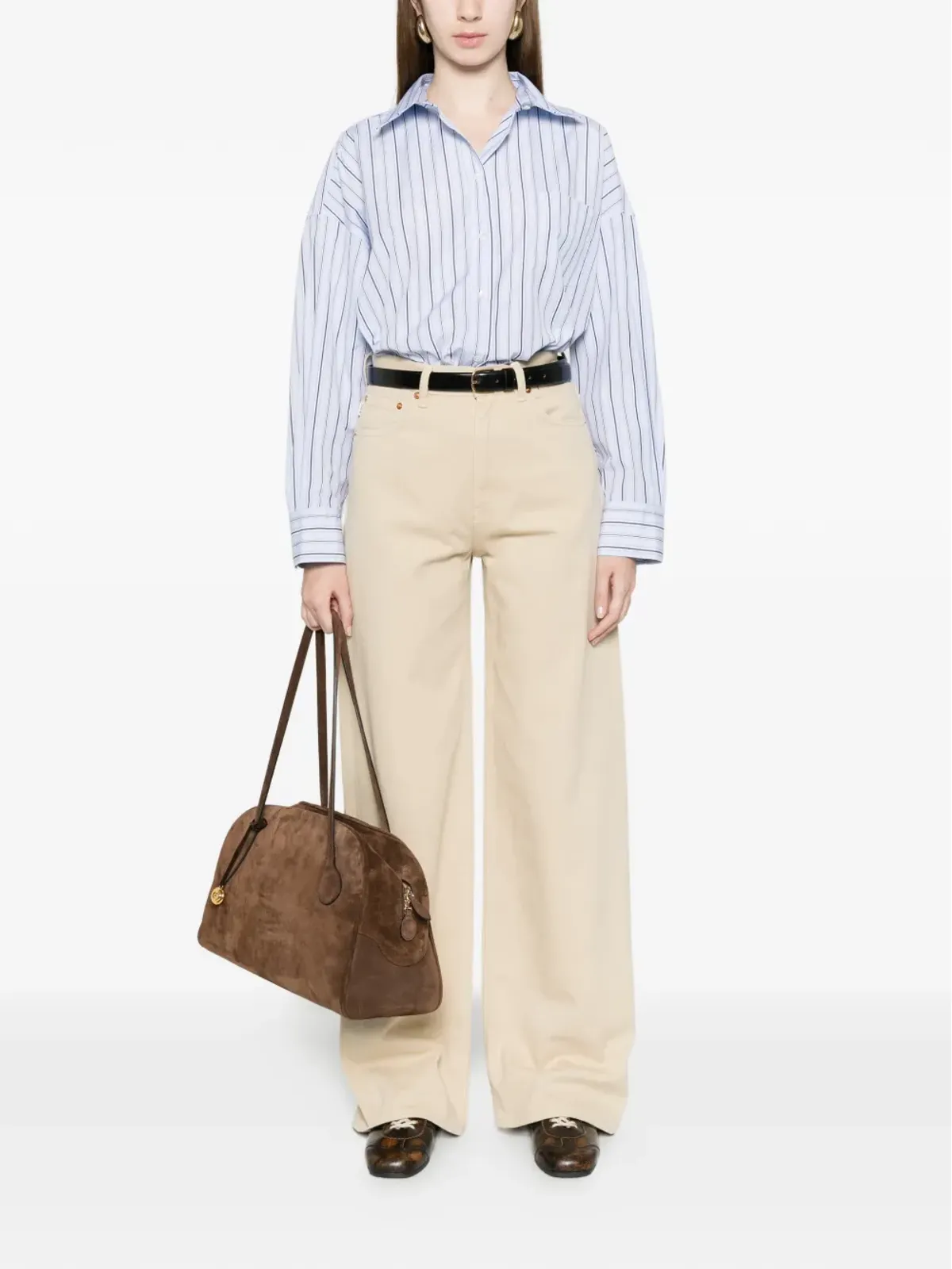 Blazé Milano ナリーダ Javaコットンジーンズ - Neutrals - 画像2