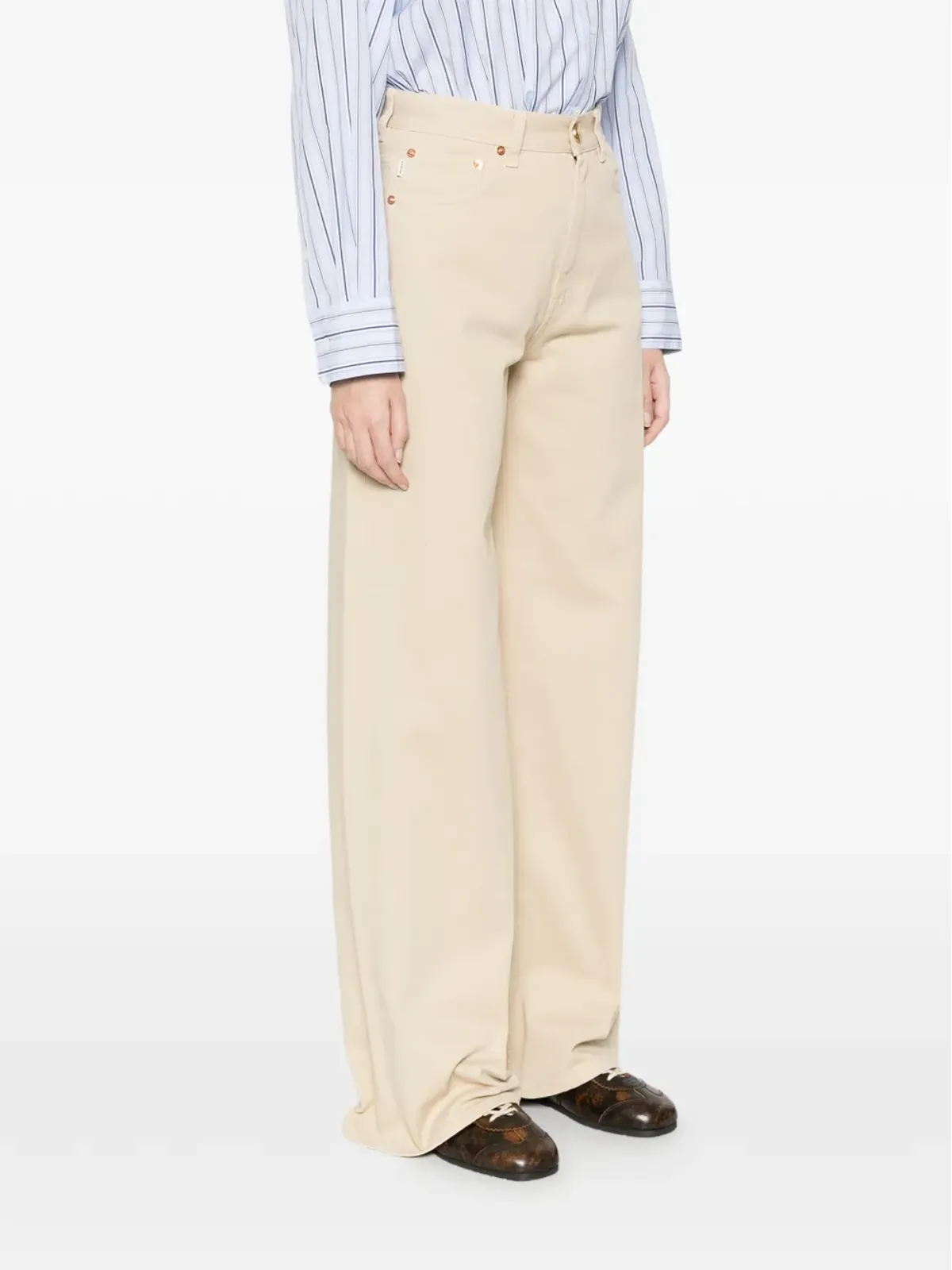 Blazé Milano ナリーダ Javaコットンジーンズ - Neutrals - 画像3