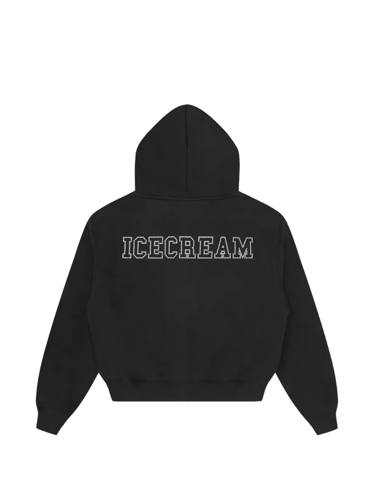 ICECREAM フード付きエンベリッシュドセーター - 画像2
