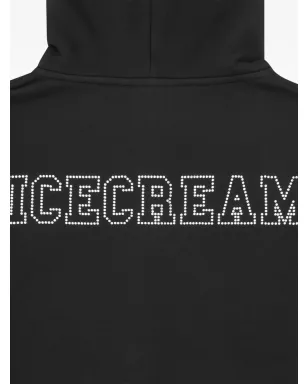 ICECREAM フード付きエンベリッシュドセーター - サムネイル3
