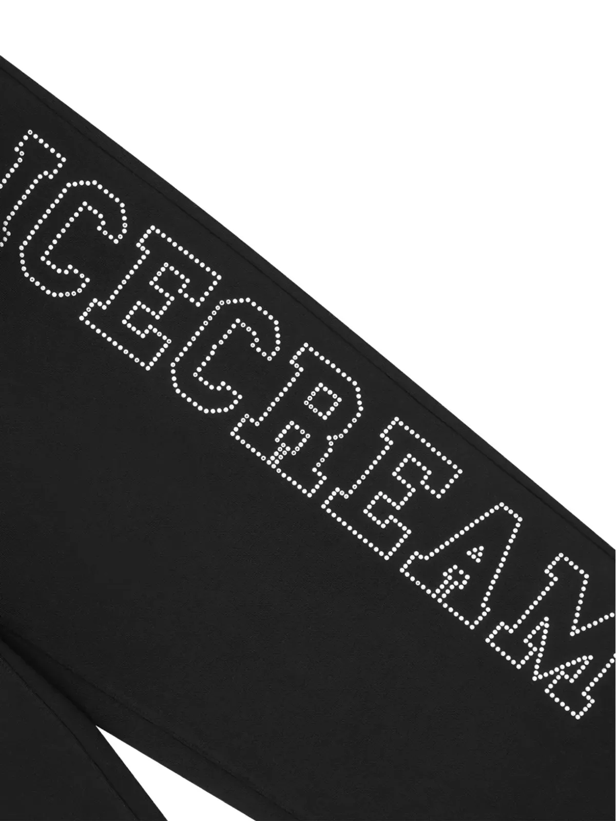ICECREAM ラインストーン ロゴ スウェットパンツ - 画像3