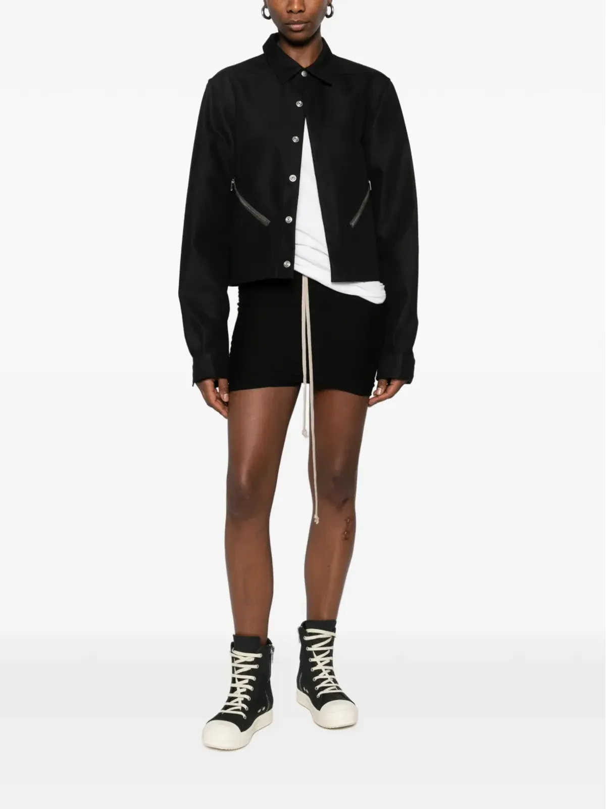 Rick Owens DRKSHDW Buds shorts - Black - 画像2