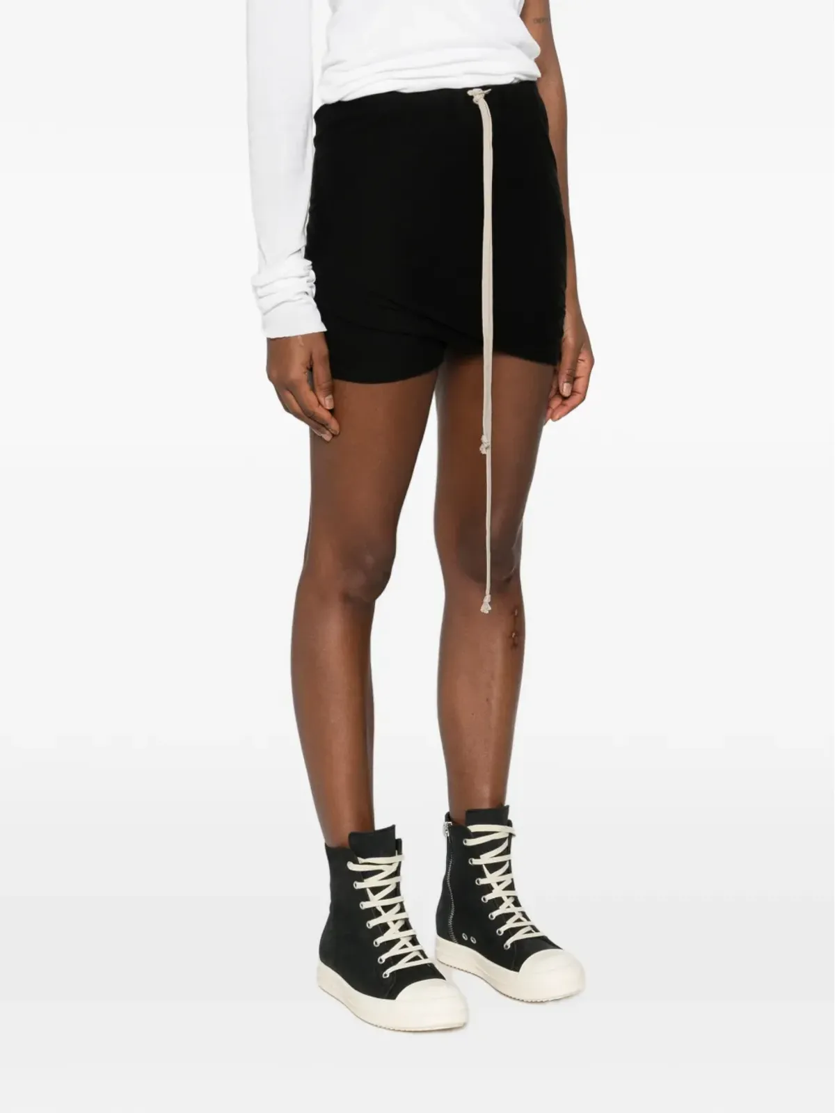 Rick Owens DRKSHDW Buds shorts - Black - 画像3