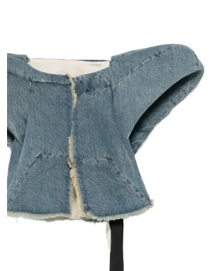 Rick Owens DRKSHDW Kunst jacket - Blue - サムネイル3