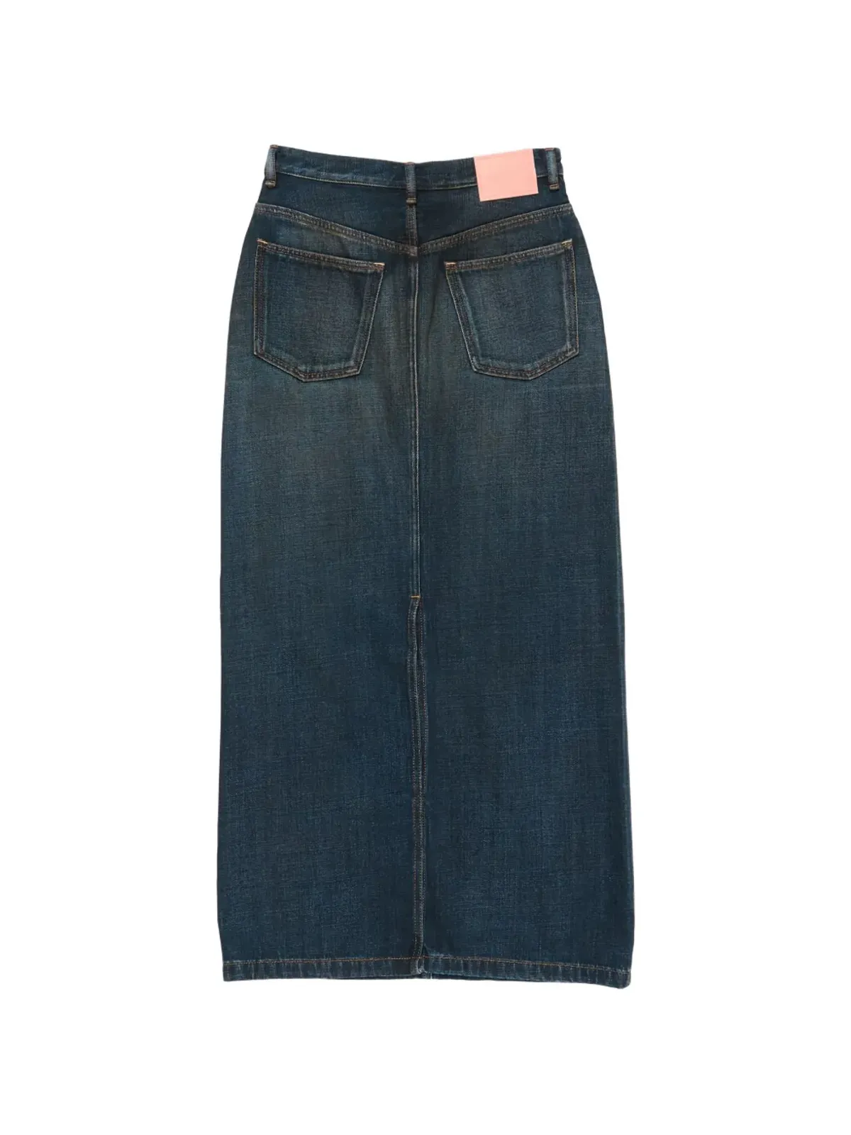 Acne Studios ロゴパッチ付きマキシスカート - 画像2