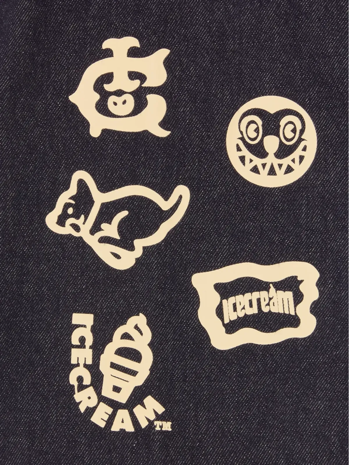 ICECREAM パッチワークパネルシャツ - 画像4