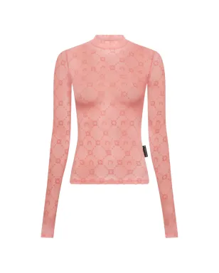 Marine Serre ハイネック長袖トップ - サムネイル1