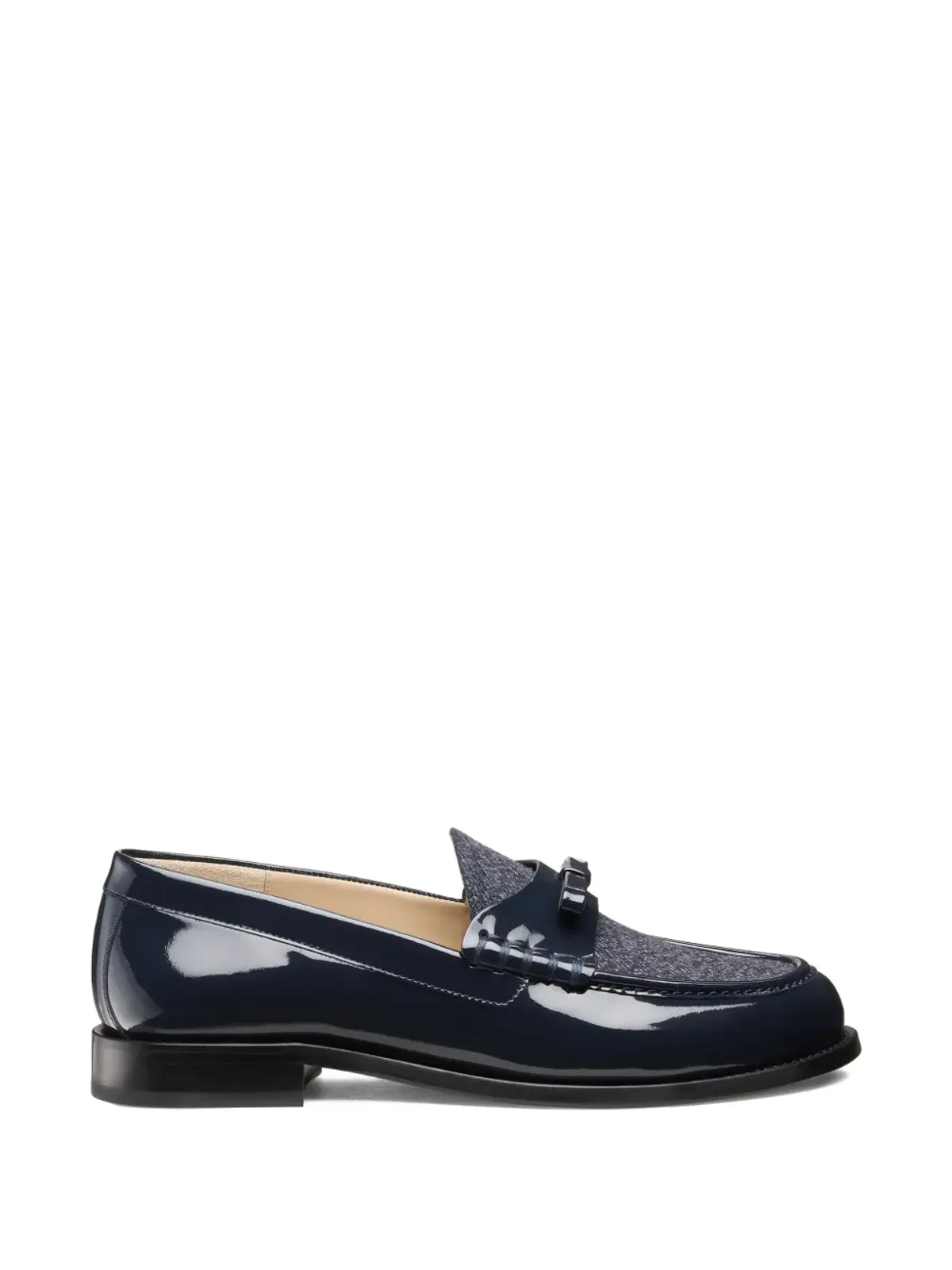 Stuart Weitzman ロッティ ボウ ラウンドトゥ ローファー - 画像1