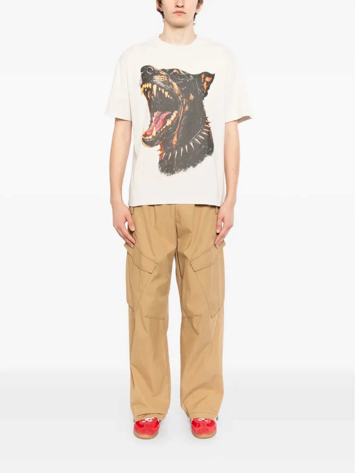 Melt 犬柄プリントTシャツ - 画像2