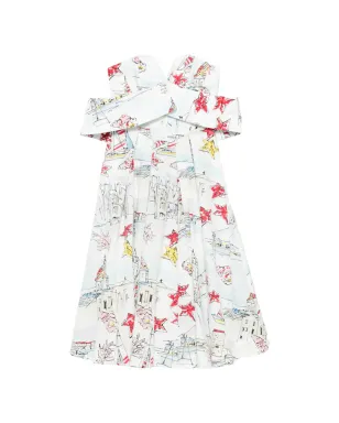 Antonio Marras ストラップレス プリントドレス - サムネイル1