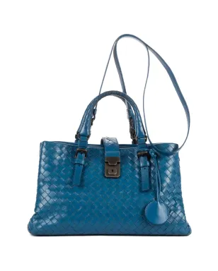 Bottega Veneta ビンテージ Roma intrecciato トートバッグ ブルー - サムネイル1