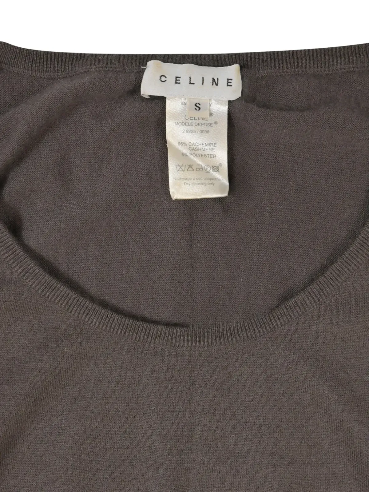 Celine Pre-Owned ファインニットベスト - 画像4